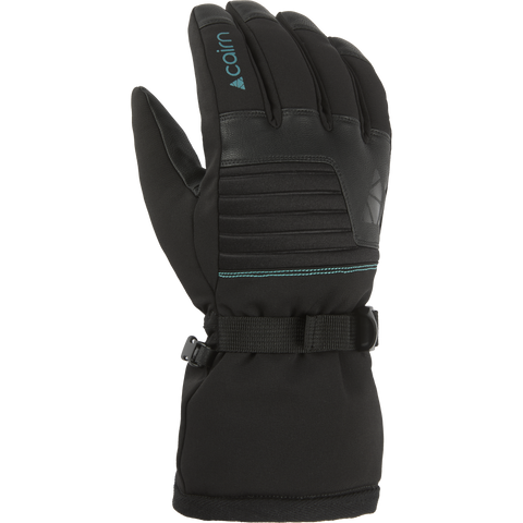 Cairn Olympus Pure R Ski & Snowboard Gloves - Black Teal