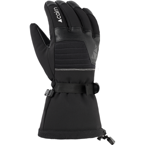 Cairn Olympus Pure R Ski & Snowboard Gloves - Black Neoprene