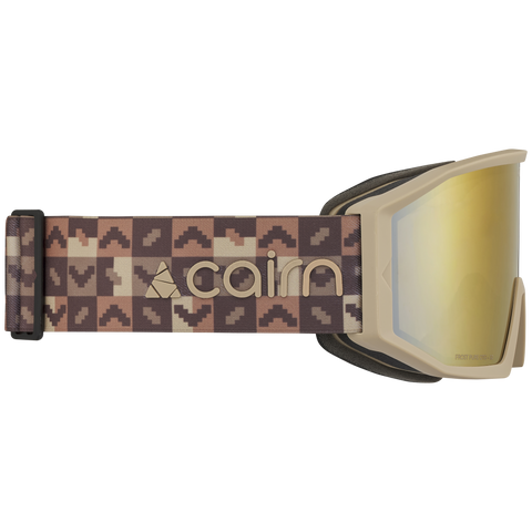 Cairn Frost Pure OTG CLX3 Ski & Snowboard Goggles - Mat Chocolate