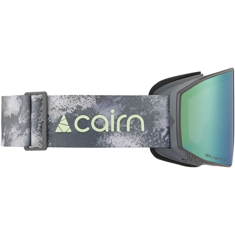 Cairn Bera L Pure OTG CLX3 Magnetic Ski & Snowboard Goggles - Mat Coal