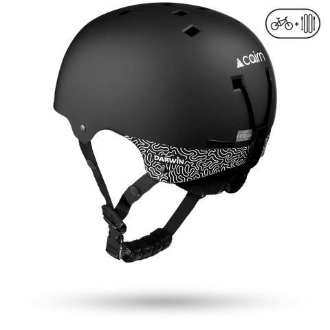 Cairn Darwin J Kids' Ski & Snowboard Helmet - Mat Black