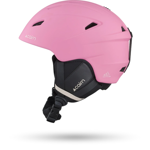 Cairn Electron J Kids' Ski & Snowboard Helmet - Mat Pink