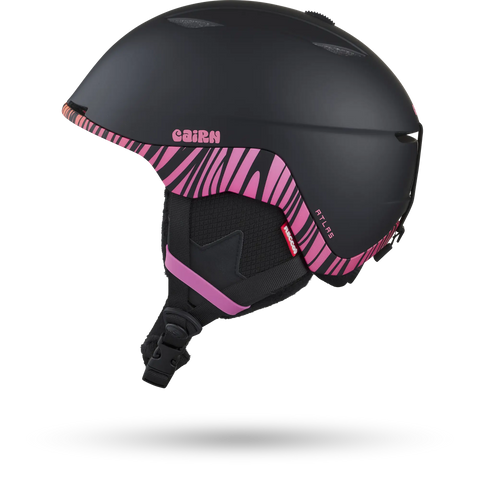Cairn Atlas Pure Ski & Snowboard Helmet - Mat Black Shaded