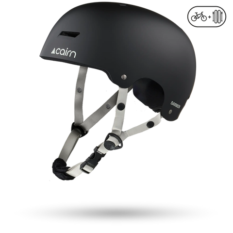 Cairn Darwin Ski & Snowboard Helmet - Mat Black Agate Gray