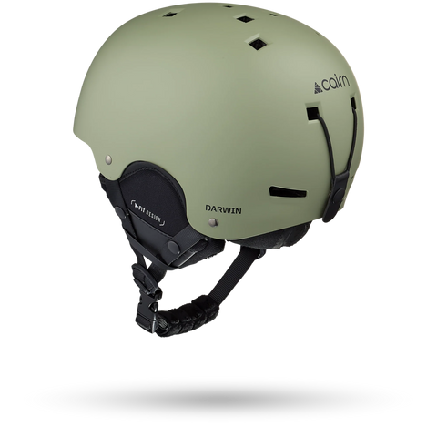 Cairn Darwin Ski & Snowboard Helmet - Mat Light Khaki