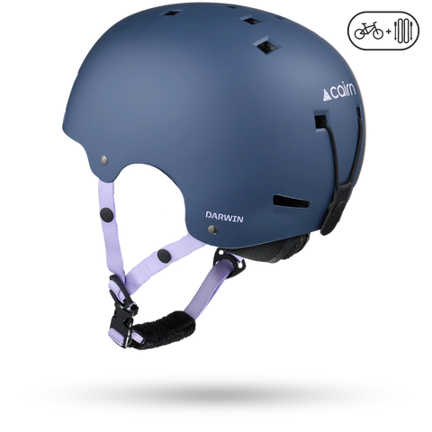 Cairn Darwin Ski & Snowboard Helmet - Mat Eclipse