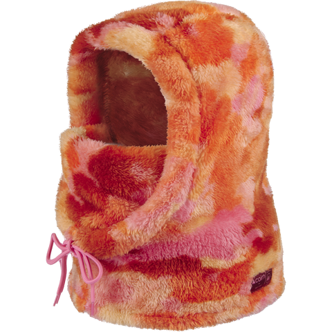Cairn Plush J Kids' Balaclava - Pink Flower