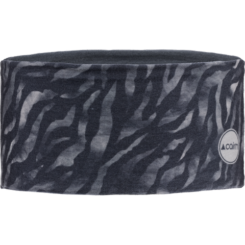 Cairn Malawi Headband - Coal Zebra