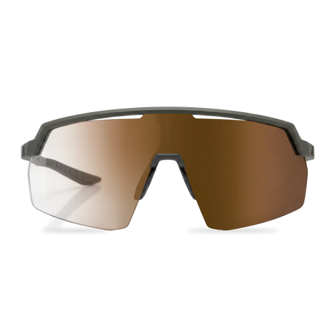 Cairn Core Evolight Photochromic Sports Sunglasses - Mat Metallic Olive
