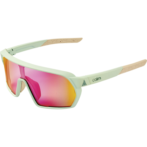 Cairn Roc S Evolight Photochromic Sports Sunglasses - Mat Aqua Light Peach