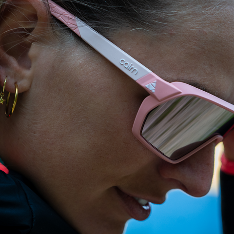 Cairn Roc S Sports Sunglasses - Mat Papaye Pink
