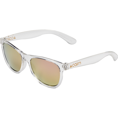 Cairn Foolish J Kids' Sunglasses - Transparent White Peach