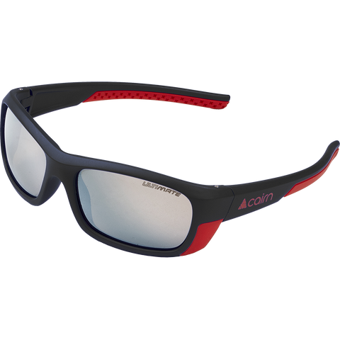 Cairn Ball Kids' Sunglasses - Mat Black Red