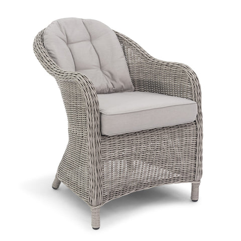 Maze Oxford 6 Seat Oval Ice Bucket Dining Set with
Heritage Chairs and Lazy Susan