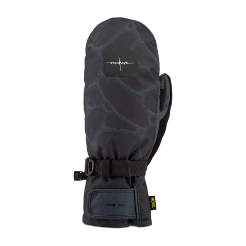 Howl Fairbanks Mitt in Black Cells – back of hand