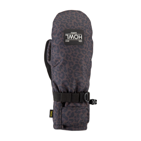 Howl Fairbanks Mitt in Leopard Print – back of hand