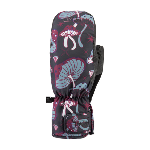Howl Flyweight Mitt in Mushroom – back of hand