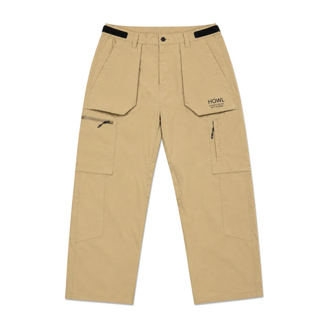 Howl Heritage Pant in Tan – flat lay