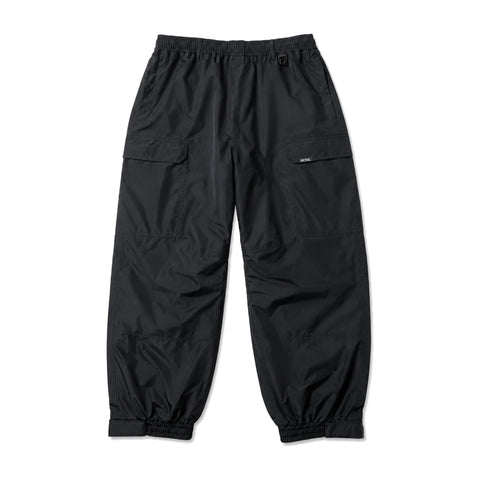 Howl Insulated Cargo Pant in Black – flat lay