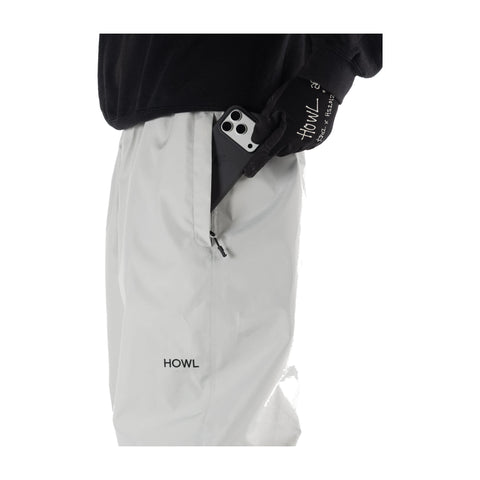 Howl Nowhere Pant in Bone – detail