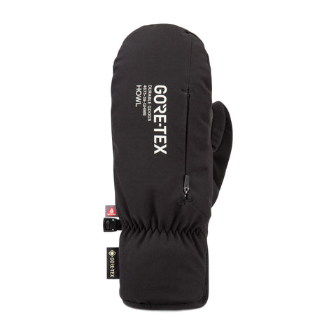 Howl Pocket GORE-TEX Mitt in Black – back of hand