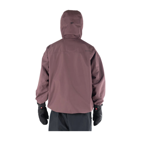 Howl Shell Jacket in Plum – back