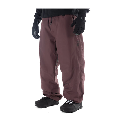 Howl Shell Pant in Plum – front