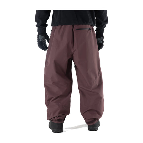 Howl Shell Pant in Plum – back