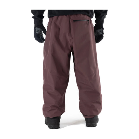 Howl Shell Pant in Plum – front