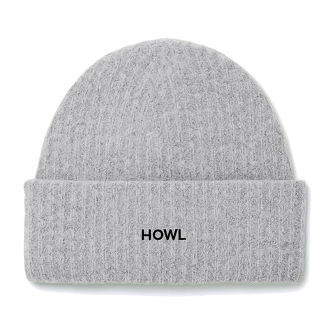 Howl Spreckle Beanie in Grey – front