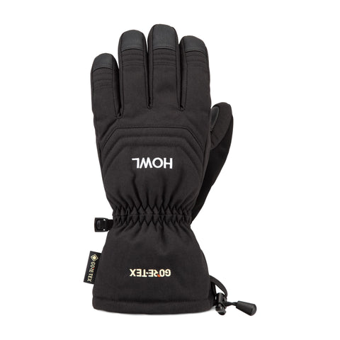 Howl Team GORE-TEX Glove in Black – back of hand