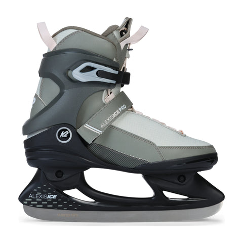 K2 Alexis Pro Women's Ice Skates 2027 in Sage – side view