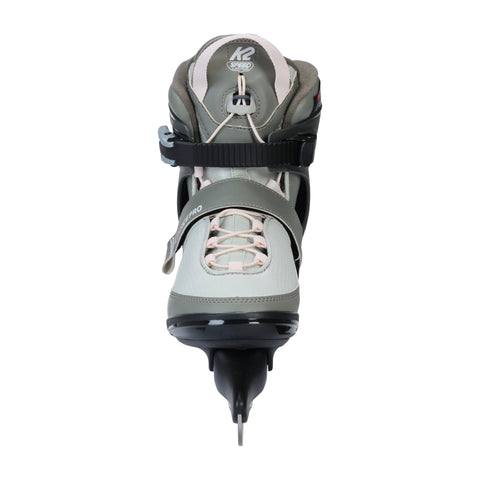 K2 Alexis Pro Women's Ice Skates 2027 in Sage – front view