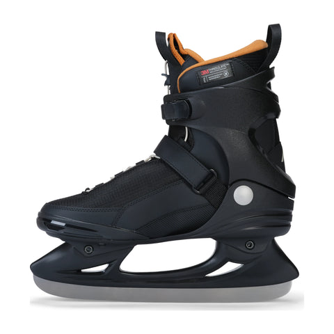 K2 F.I.T. Pro Men's Ice Skates 2027 in Grey / Orange – inside view