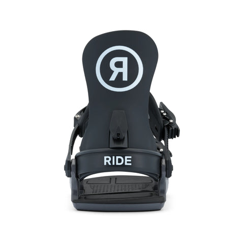 Ride CL-2 Women's Snowboard Bindings 2027 in Black – rear view of highback