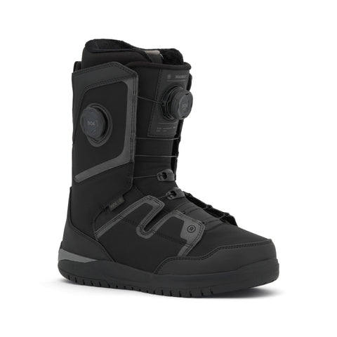 Ride Deadbolt Zonal Snowboard Boots 2027 in Black – outside side view
