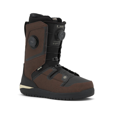 Ride Deadbolt Zonal Snowboard Boots 2027 in Brown – outside side view