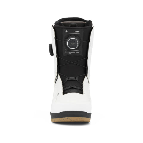Ride Lasso Snowboard Boots 2027 in White – front view
