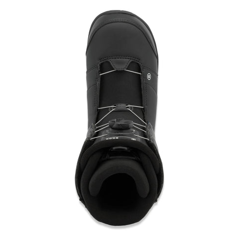 Ride Rook Snowboard Boots 2027 in Black – rear view