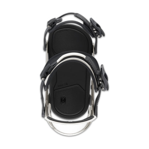 Ride Specter Snowboard Bindings 2027 in Chrome – top view