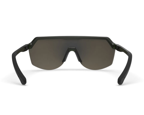 Spektrum Blank Bio Sunglasses / Moss Green / Brown Bio-Based Performance Eyewear