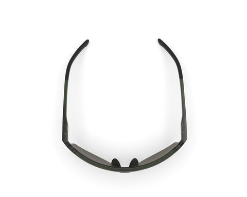 Spektrum Blank Bio Sunglasses / Moss Green / Brown Bio-Based Performance Eyewear