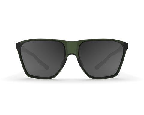 Spektrum Anjan Bio Sunglasses / Moss Green / Grey Bio-Based Performance Eyewear