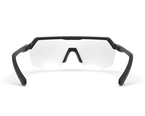 Spektrum Blank Bio Sunglasses / Black / Clear Bio-Based Performance Eyewear