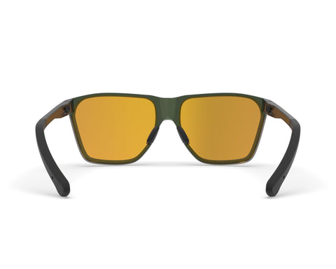 Spektrum Anjan Bio Sunglasses / Moss Green / Gold Bio-Based Performance Eyewear