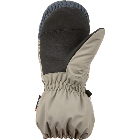 Cairn Doodle In Pure B Long Kids' Ski & Snowboard Mittens - Light Khaki