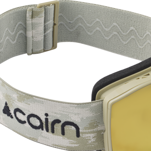 Cairn Bera L Pure CLX3 Magnetic Ski & Snowboard Goggles - Mat Light Khaki