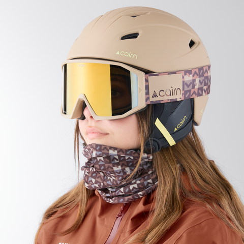 Cairn Frost Pure OTG CLX3 Ski & Snowboard Goggles - Mat Chocolate
