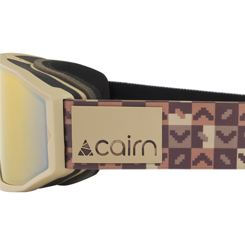 Cairn Frost Pure OTG CLX3 Ski & Snowboard Goggles - Mat Chocolate