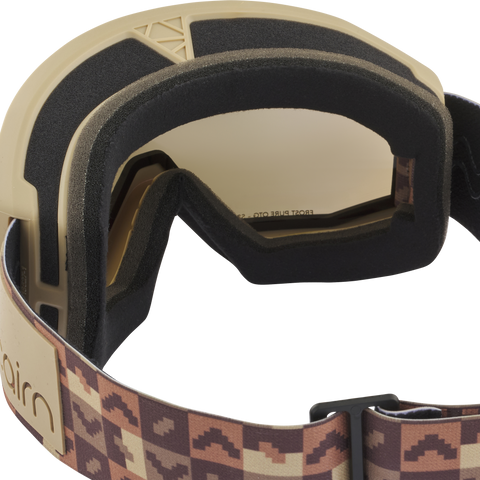 Cairn Frost Pure OTG CLX3 Ski & Snowboard Goggles - Mat Chocolate